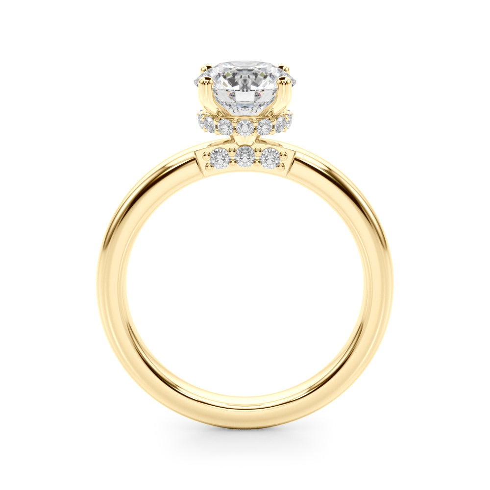Round Diamond Engagement Ring · 0.92 ct tw