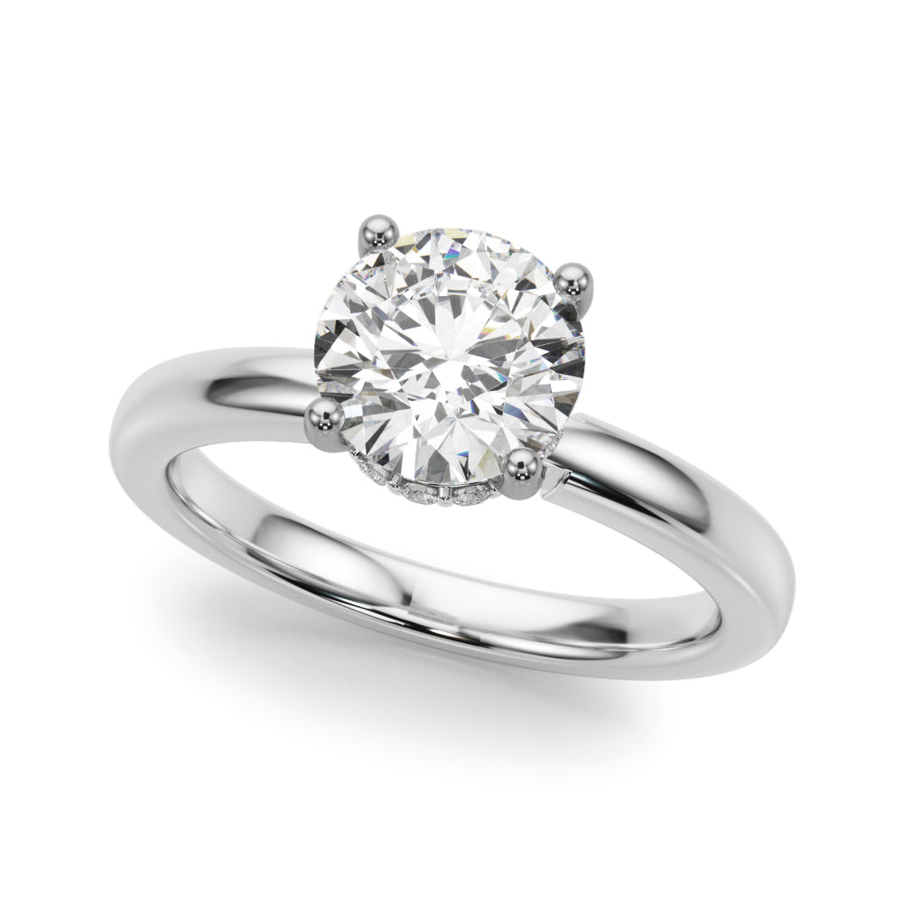 Round Diamond Engagement Ring · 0.92 ct tw