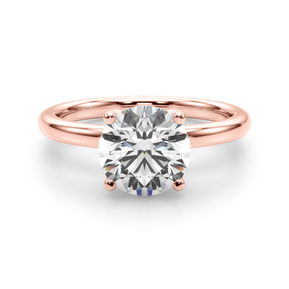 Round Diamond Engagement Ring · 0.83 ct tw
