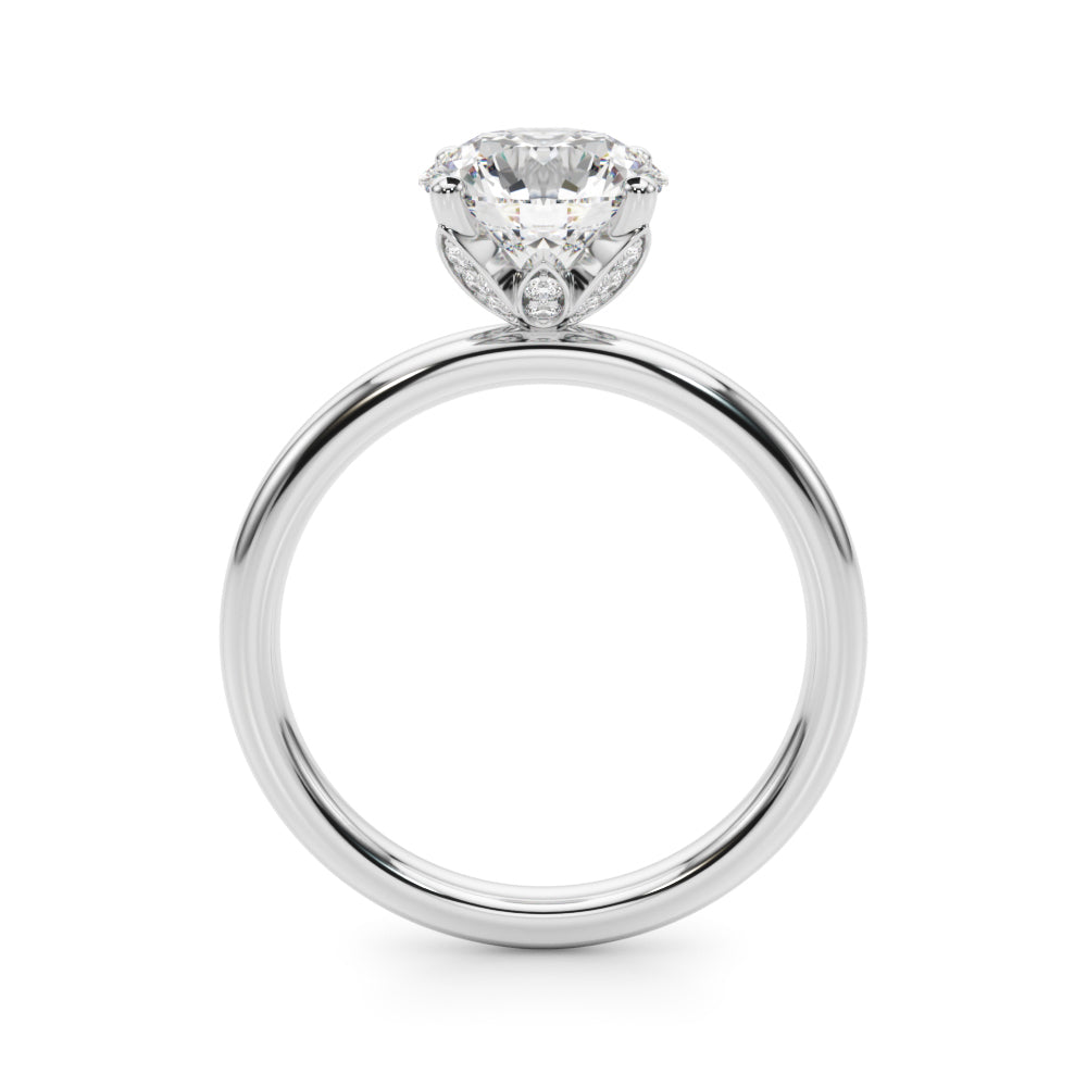 Round Diamond Engagement Ring · 0.83 ct tw