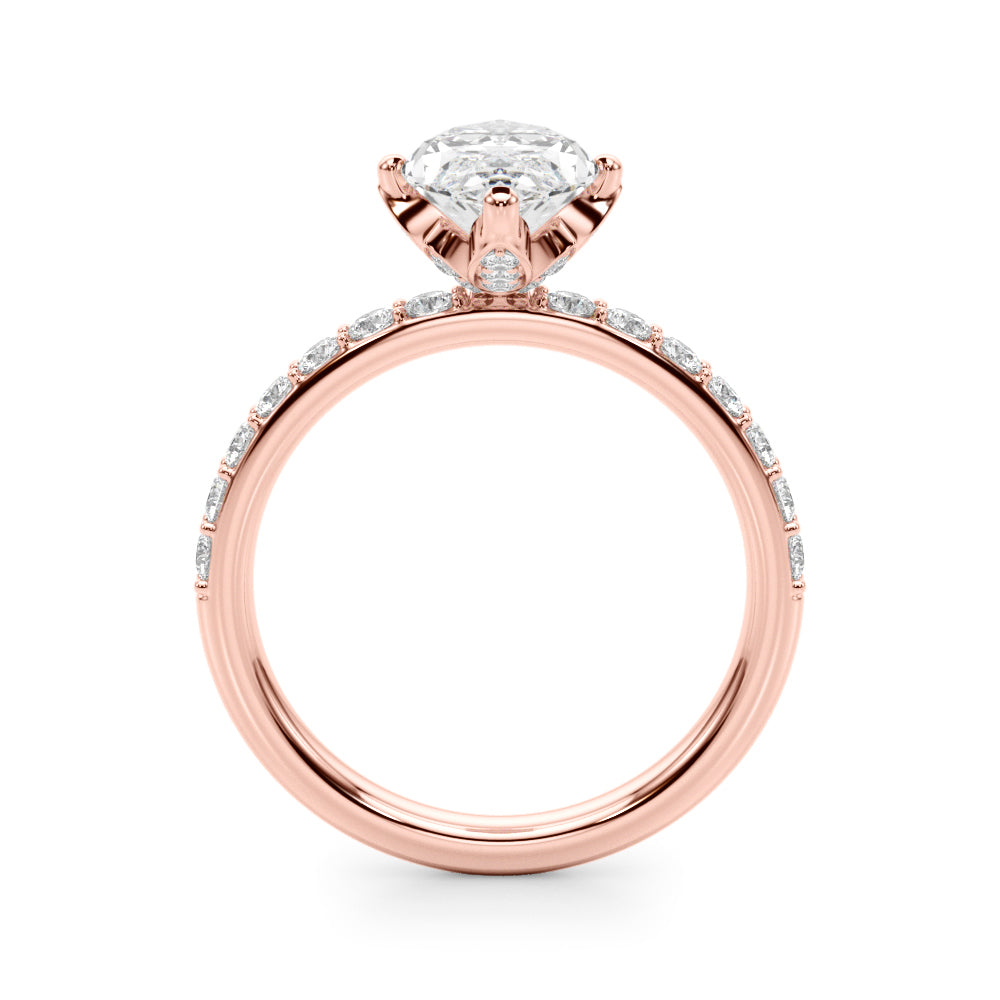 Marquise Diamond Engagement Ring · 0.56 ct tw