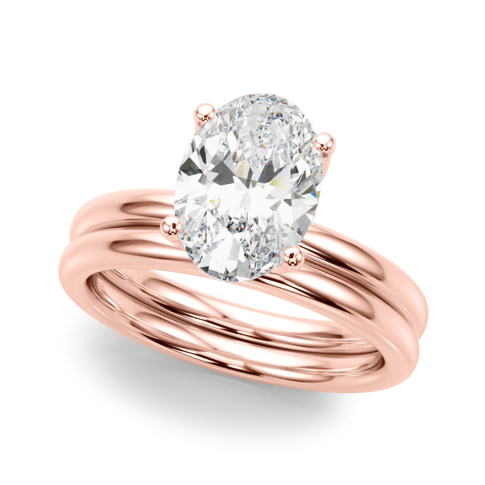 Oval Diamond Engagement Ring · 1.02 ct tw