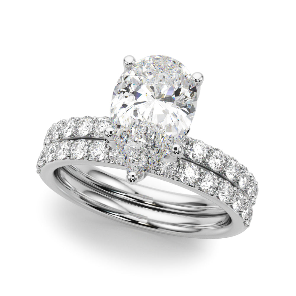 Pear Diamond Engagement Ring · 0.56 ct tw