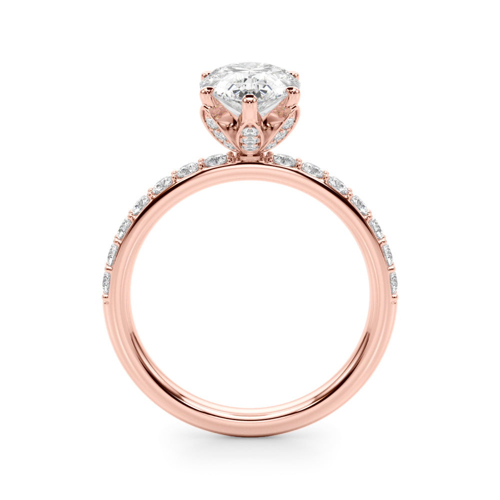 Pear Diamond Engagement Ring · 0.56 ct tw