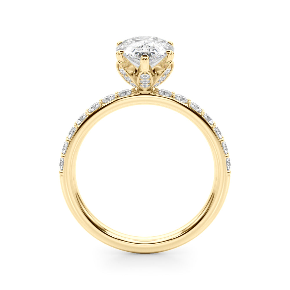 Pear Diamond Engagement Ring · 0.47 ct tw