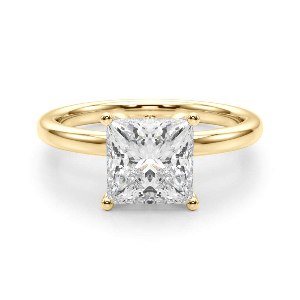 Square Diamond Engagement Ring · 2.64 ct tw
