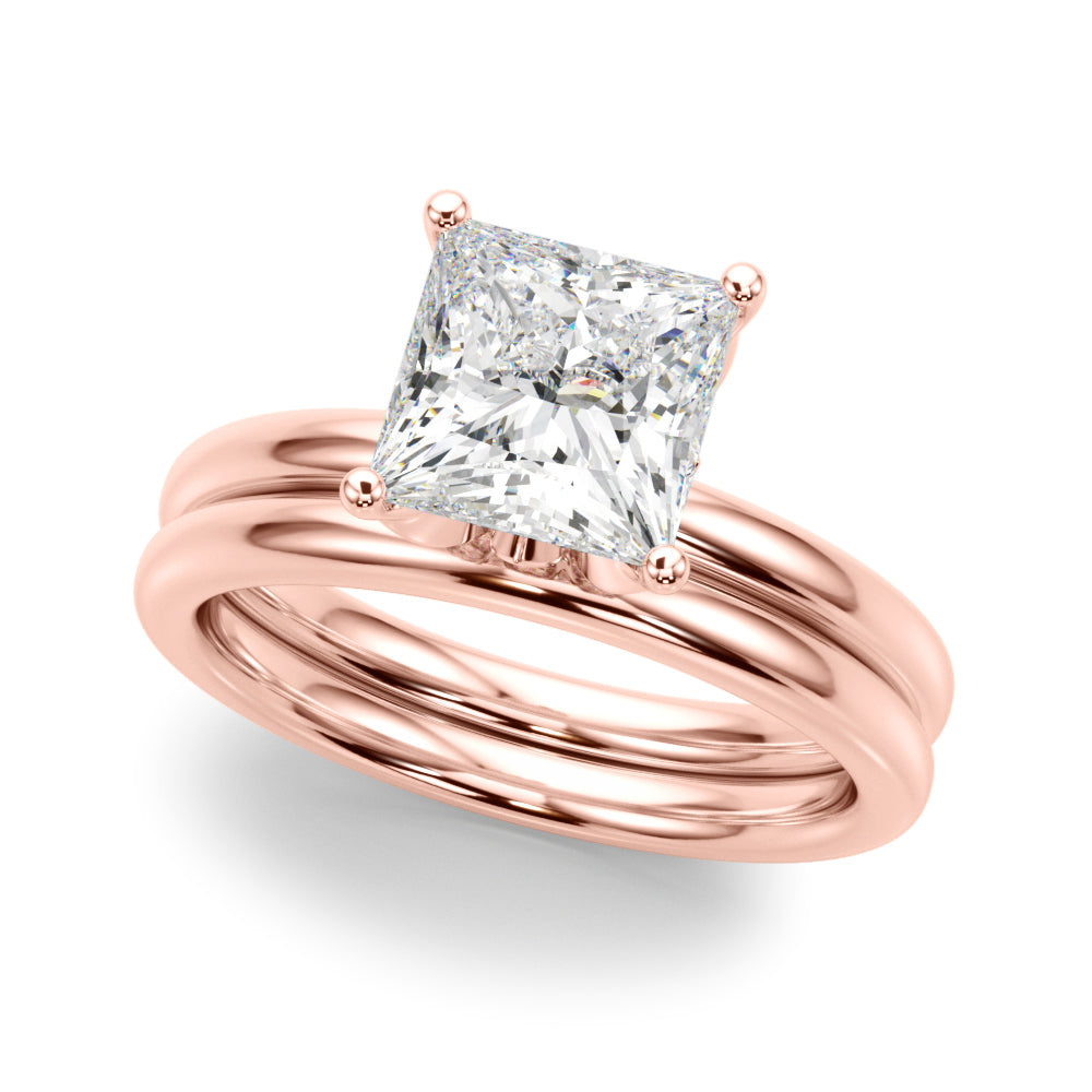 Square Diamond Engagement Ring · 2.64 ct tw
