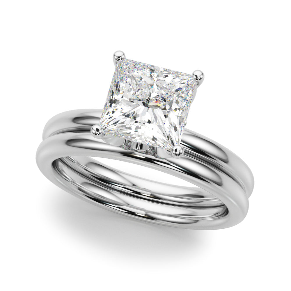 Square Diamond Engagement Ring · 2.64 ct tw