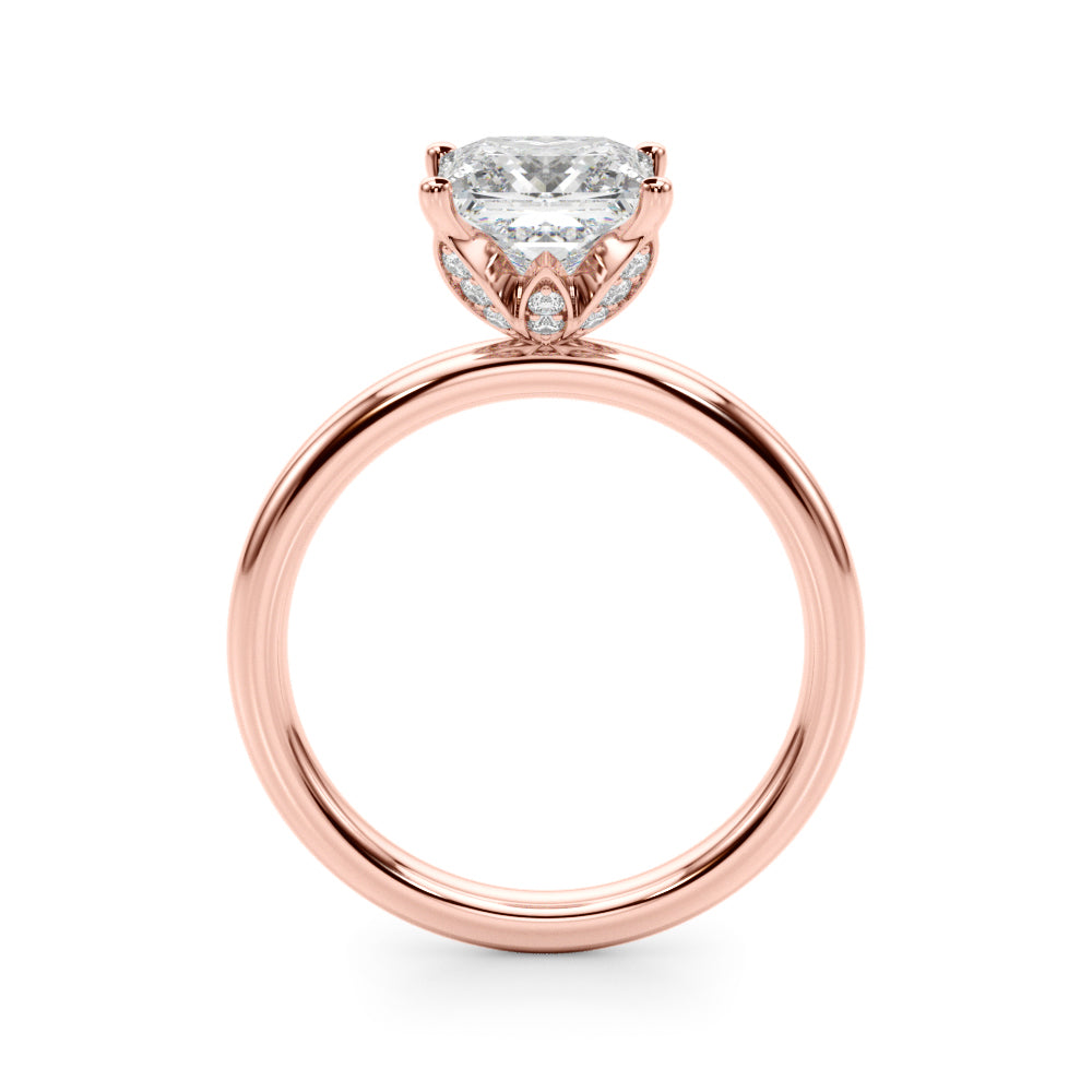 Square Diamond Engagement Ring · 2.64 ct tw