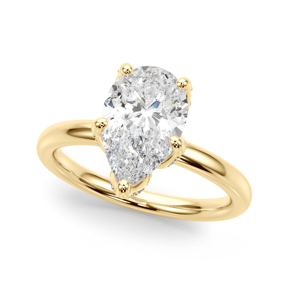 Pear Diamond Engagement Ring · 0.23 ct tw
