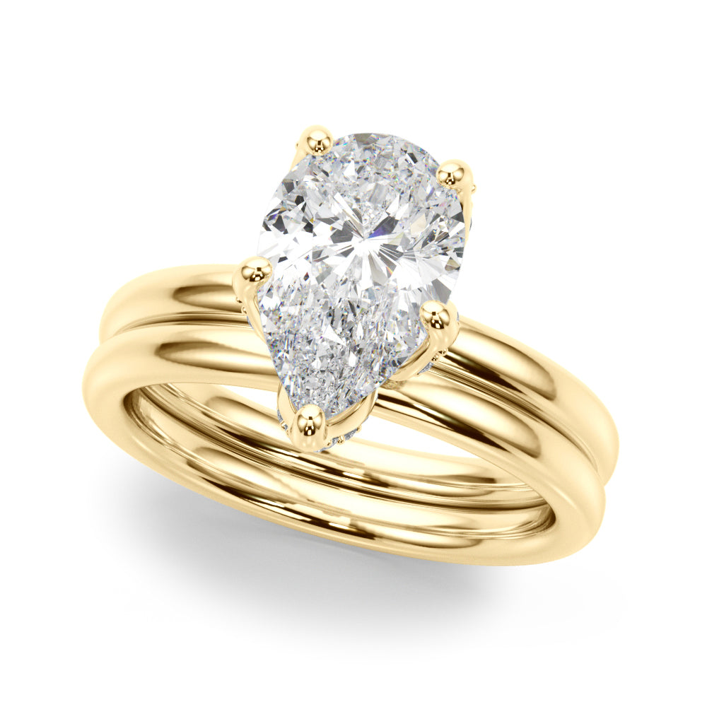 Pear Diamond Engagement Ring · 0.23 ct tw