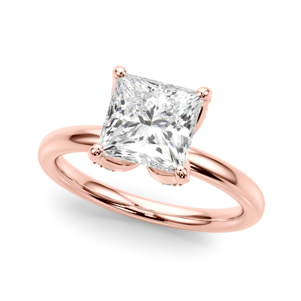 Square Diamond Engagement Ring · 1.66 ct tw