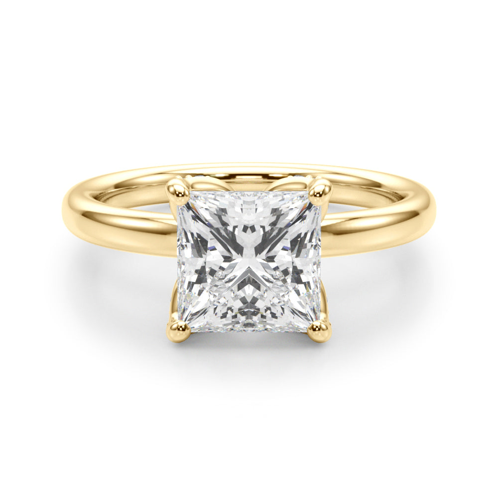 Square Diamond Engagement Ring · 1.66 ct tw