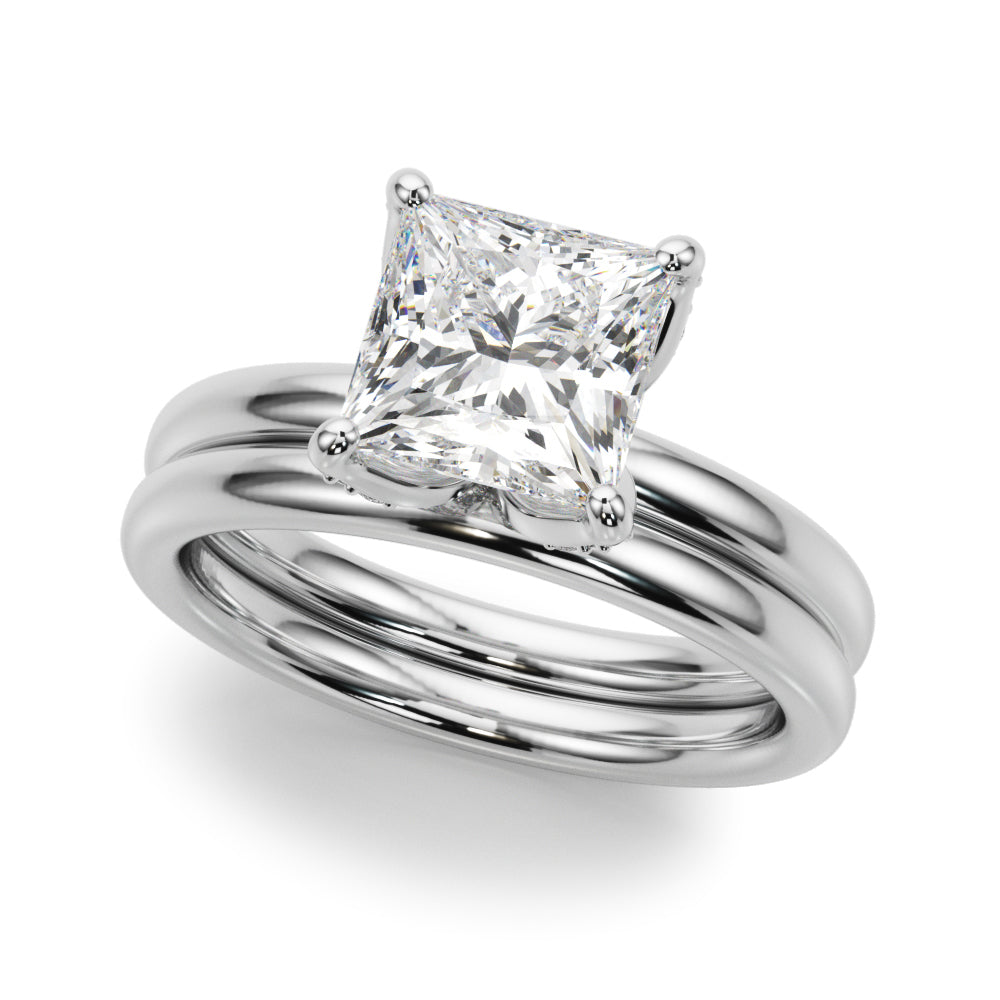 Square Diamond Engagement Ring · 1.66 ct tw
