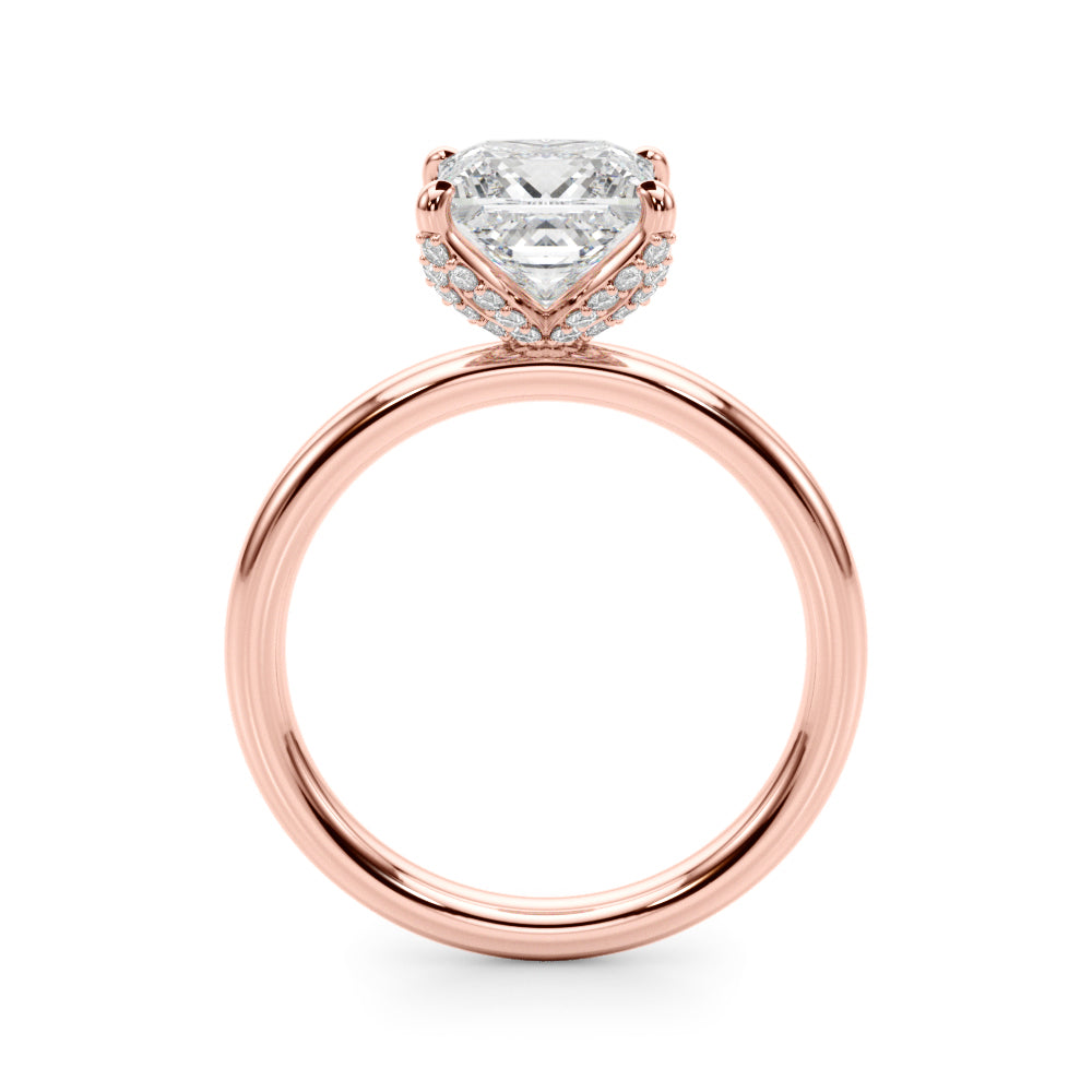 Square Diamond Engagement Ring · 2.20 ct tw