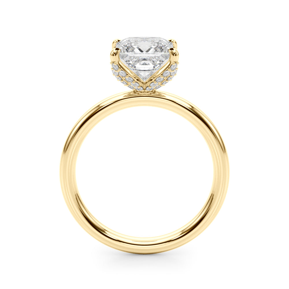 Square Diamond Engagement Ring · 1.66 ct tw