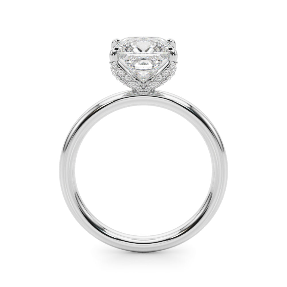 Square Diamond Engagement Ring · 2.20 ct tw