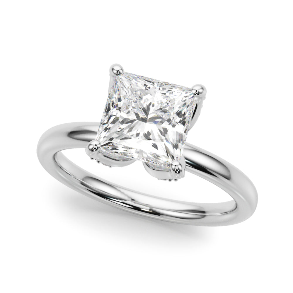 Square Diamond Engagement Ring · 2.20 ct tw