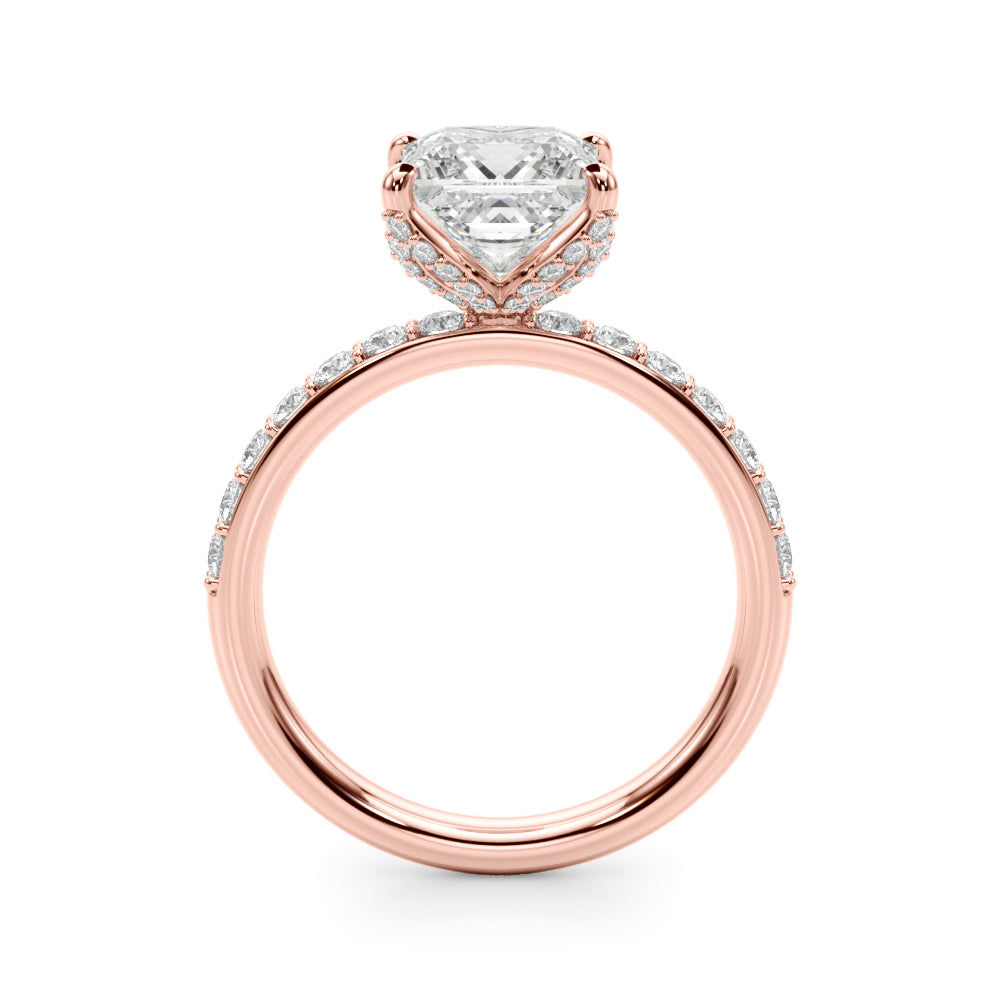 Square Diamond Engagement Ring · 2.62 ct tw