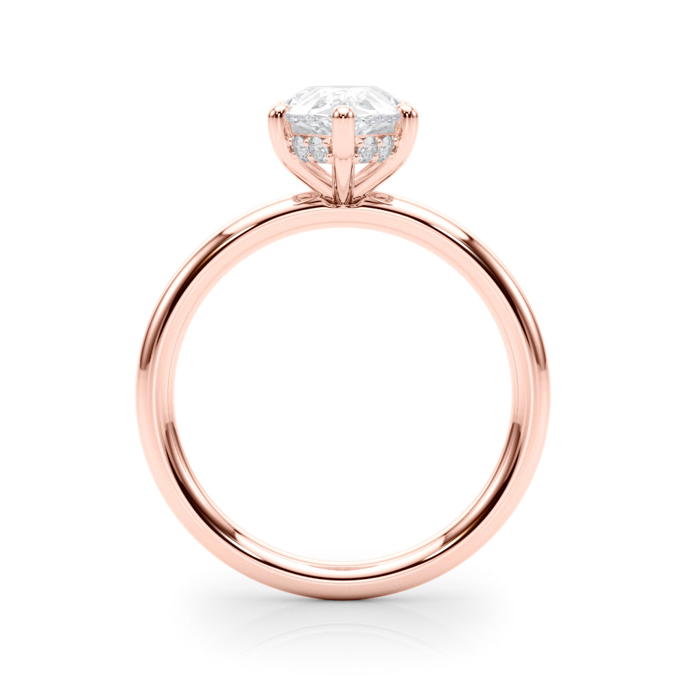 Pear Diamond Engagement Ring · 0.14 ct tw