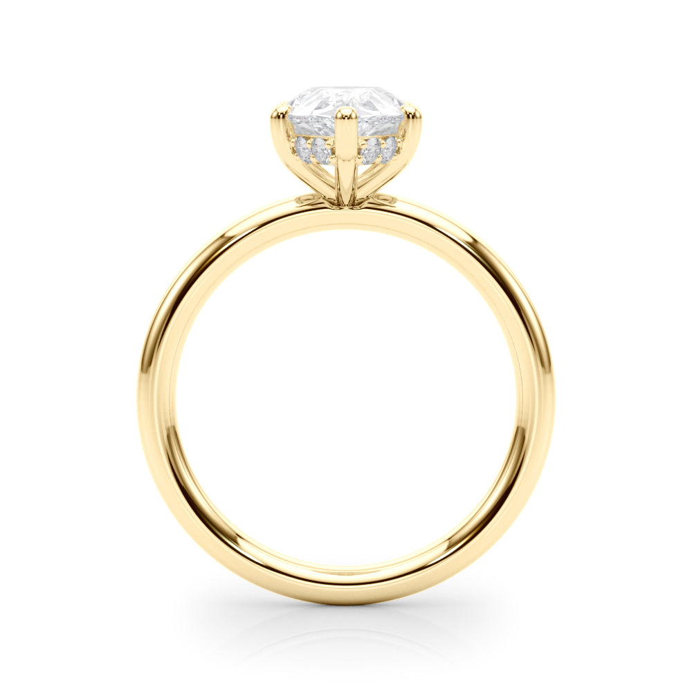 Pear Diamond Engagement Ring · 0.14 ct tw
