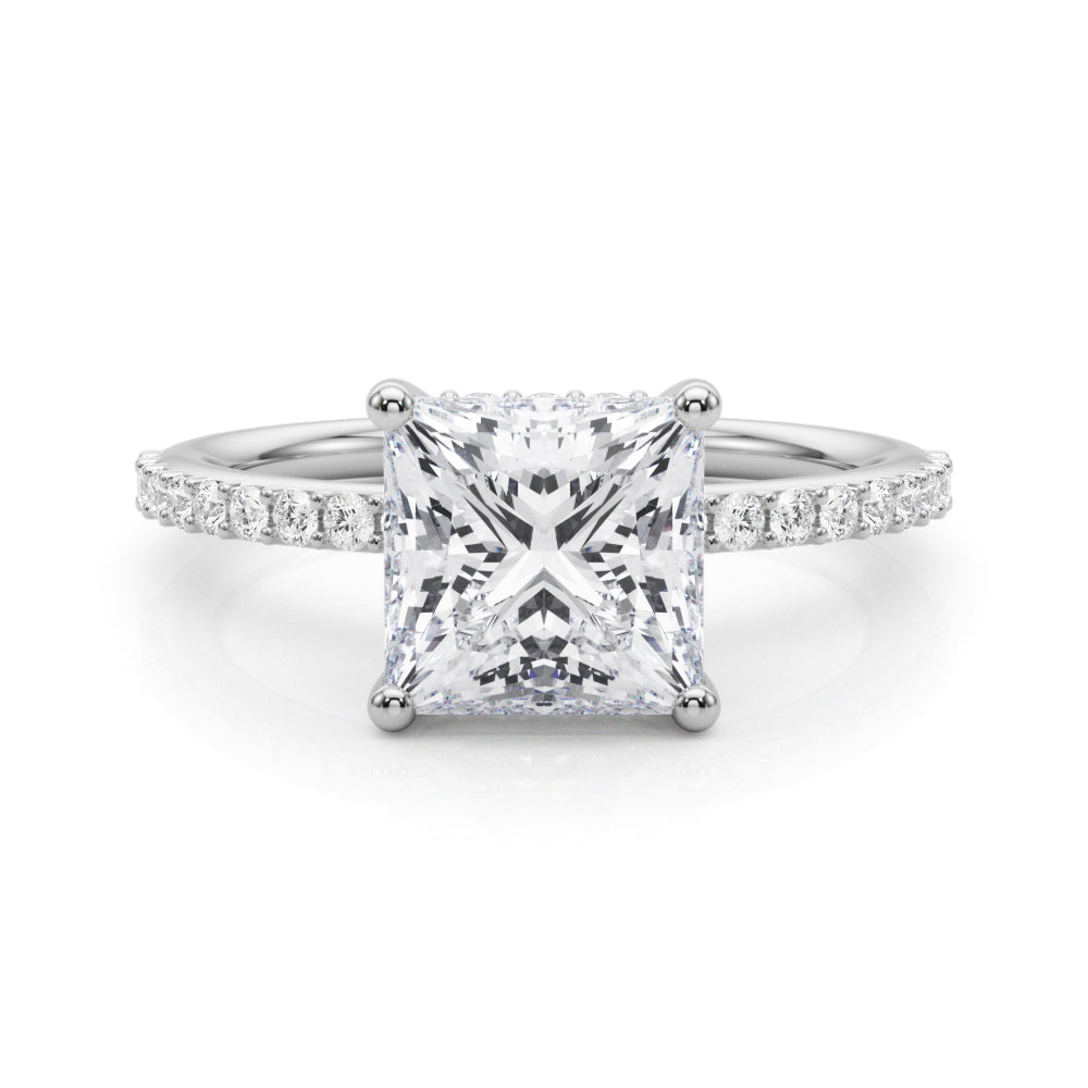 Square Diamond Engagement Ring · 2.34 ct tw