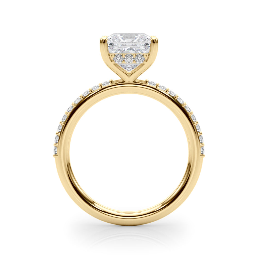 Square Diamond Engagement Ring · 1.25 ct tw