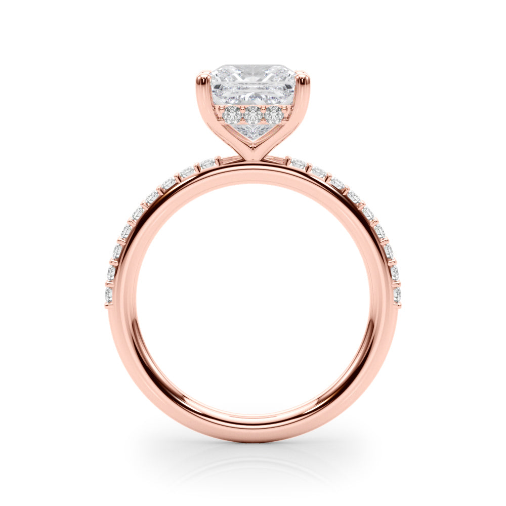 Square Diamond Engagement Ring · 1.25 ct tw