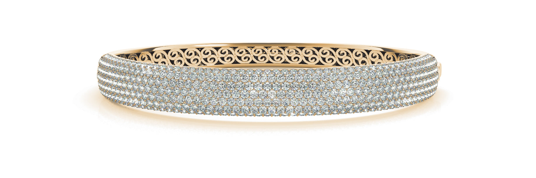 Bangle Multi Row Diamond Bracelet · 6.69 ct tw