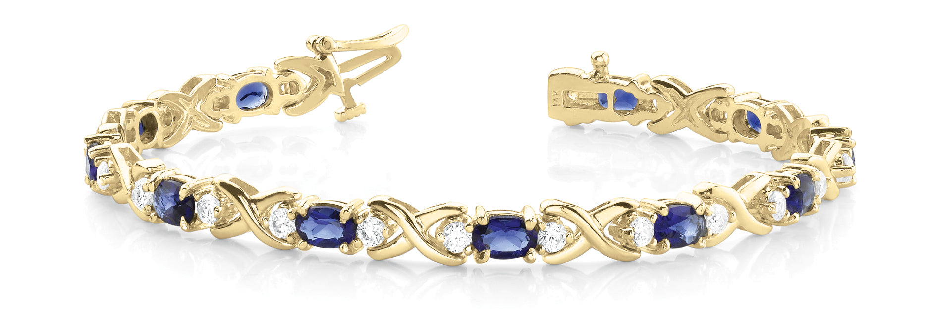 Oval Stone Gemstone Bracelet · 0.77 ct tw
