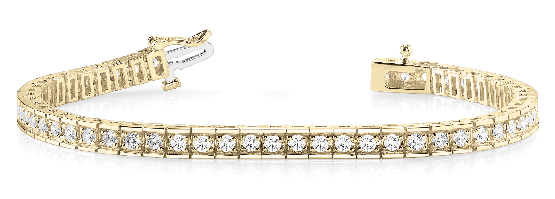 In-Line Prong Set Diamond Bracelet · 2.35 ct tw