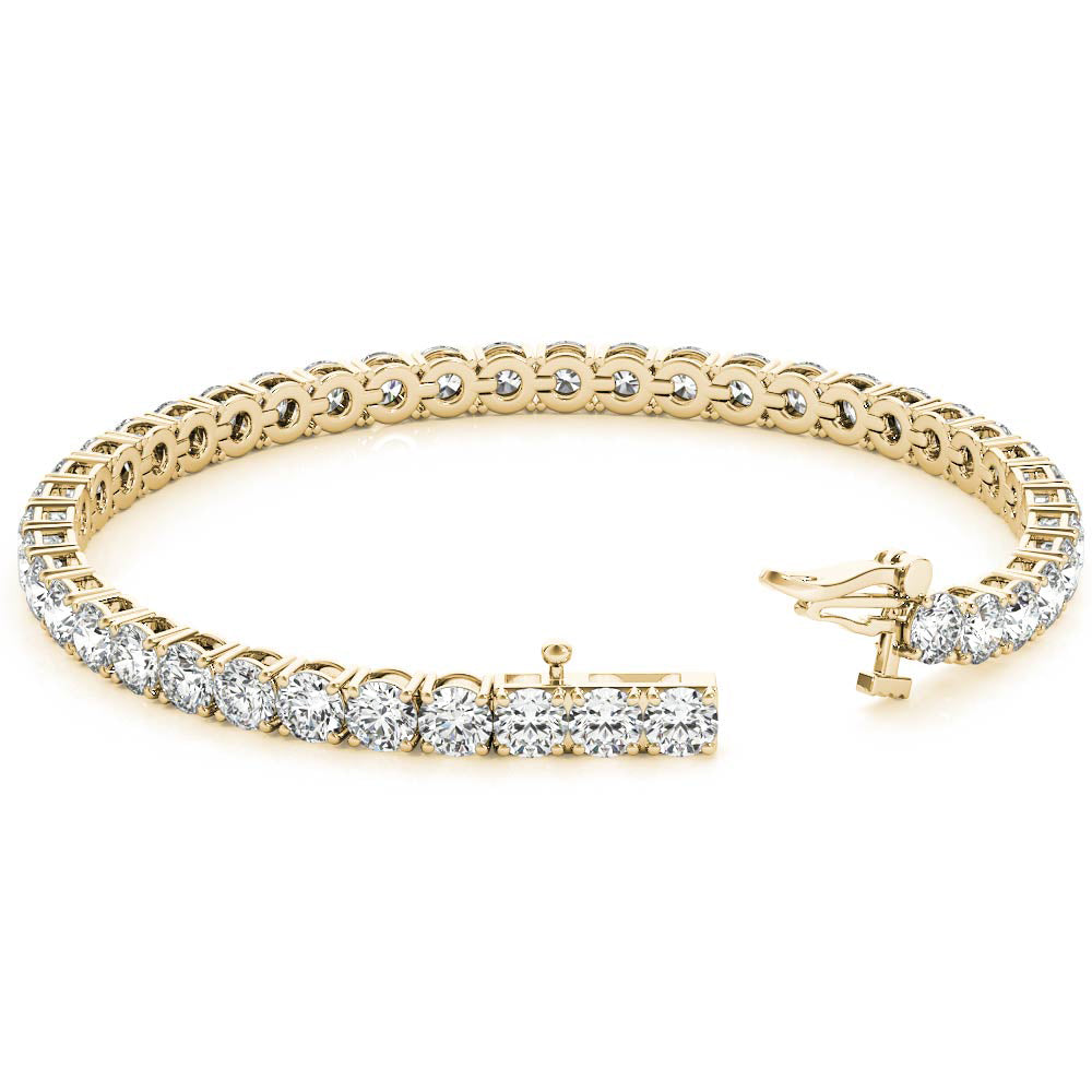 In-Line Prong Set Diamond Bracelet · 8.17 ct tw