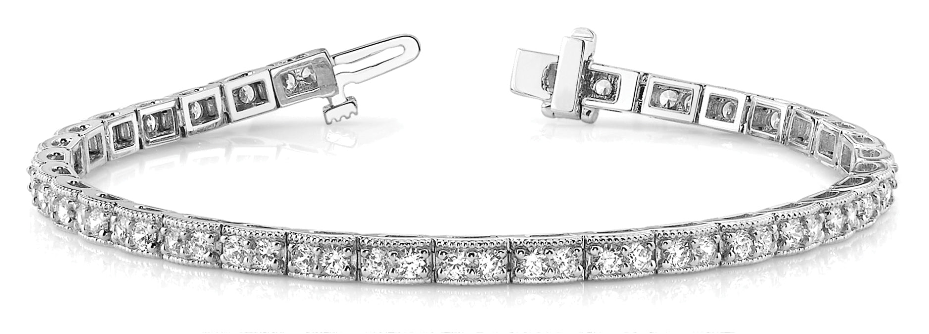 Vintage Diamond Bracelet · 4.20 ct tw