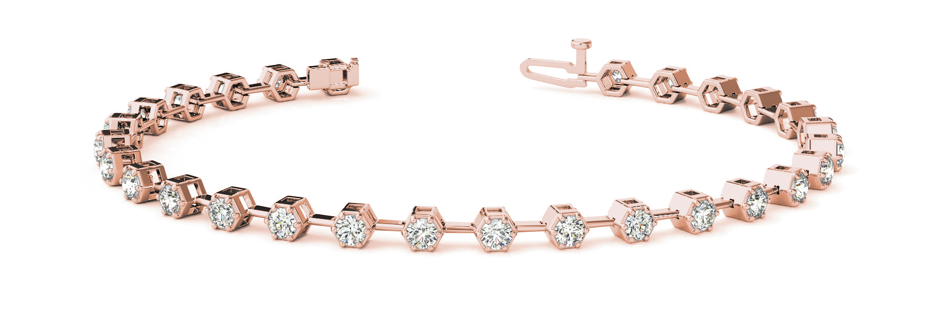 In-Line Prong Set Diamond Bracelet · 2.52 ct tw