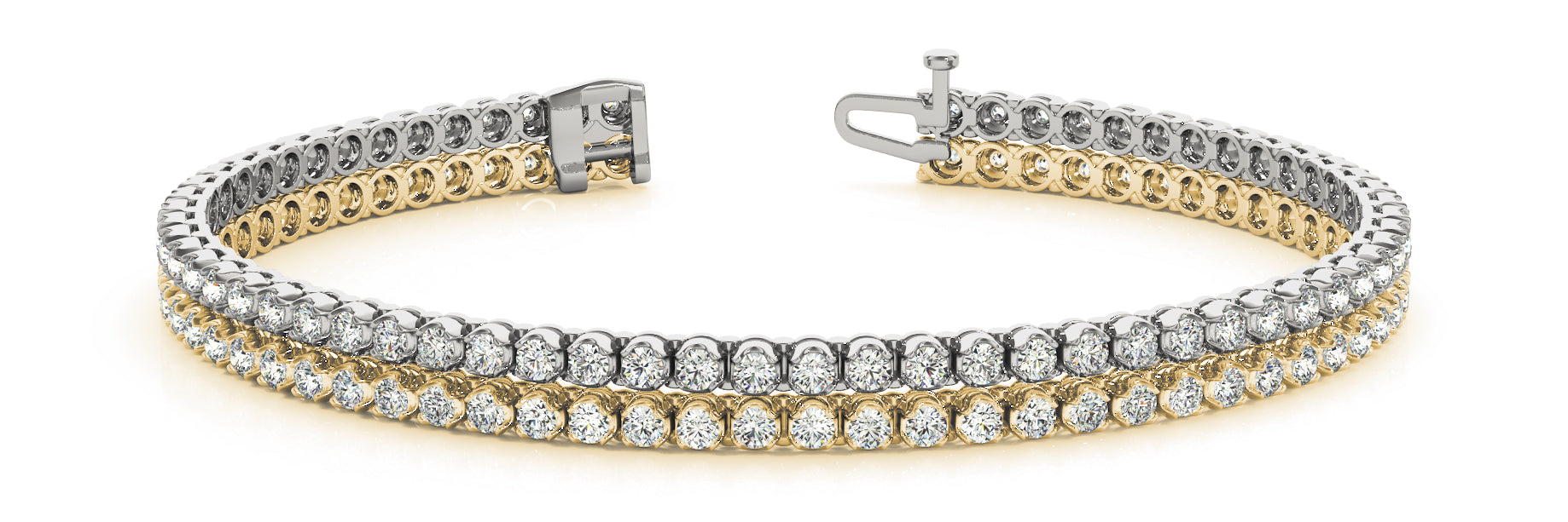 In-Line Multi Row Diamond Bracelet · 1.86 ct tw