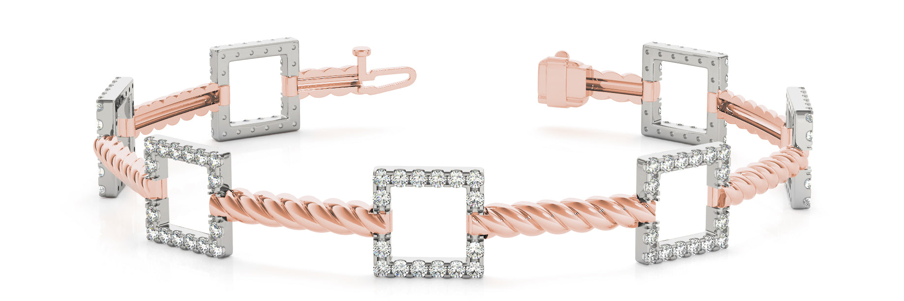 Shapes Diamond Bracelet · 1.12 ct tw
