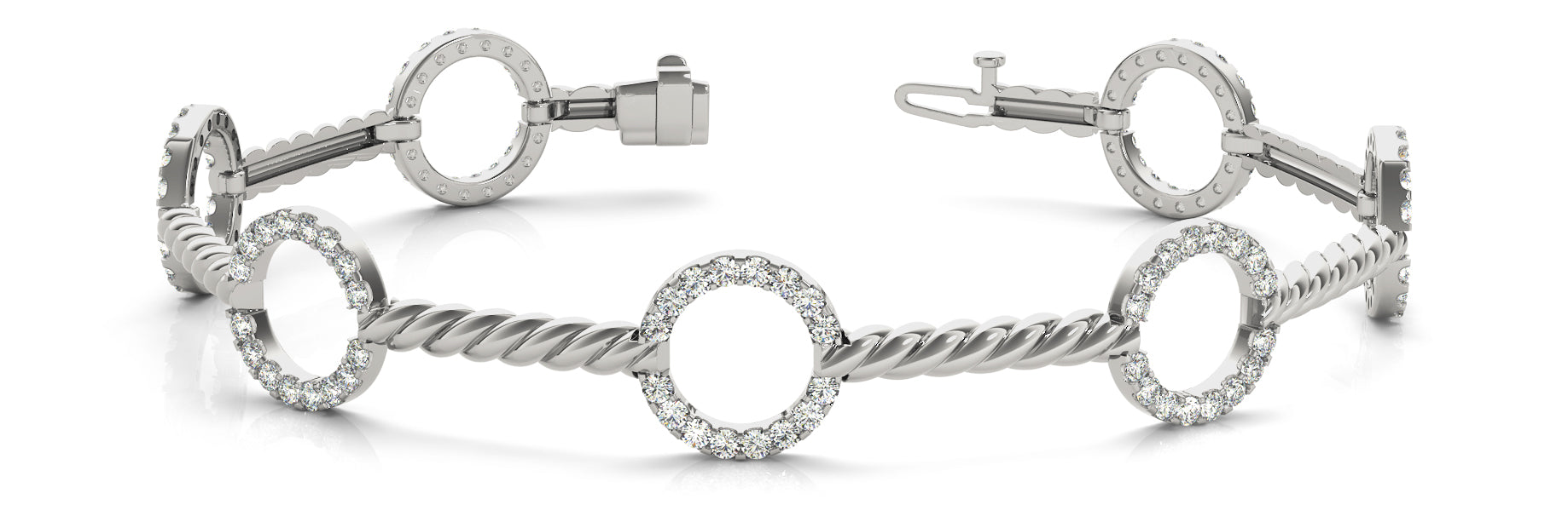 Shapes Diamond Bracelet · 1.12 ct tw