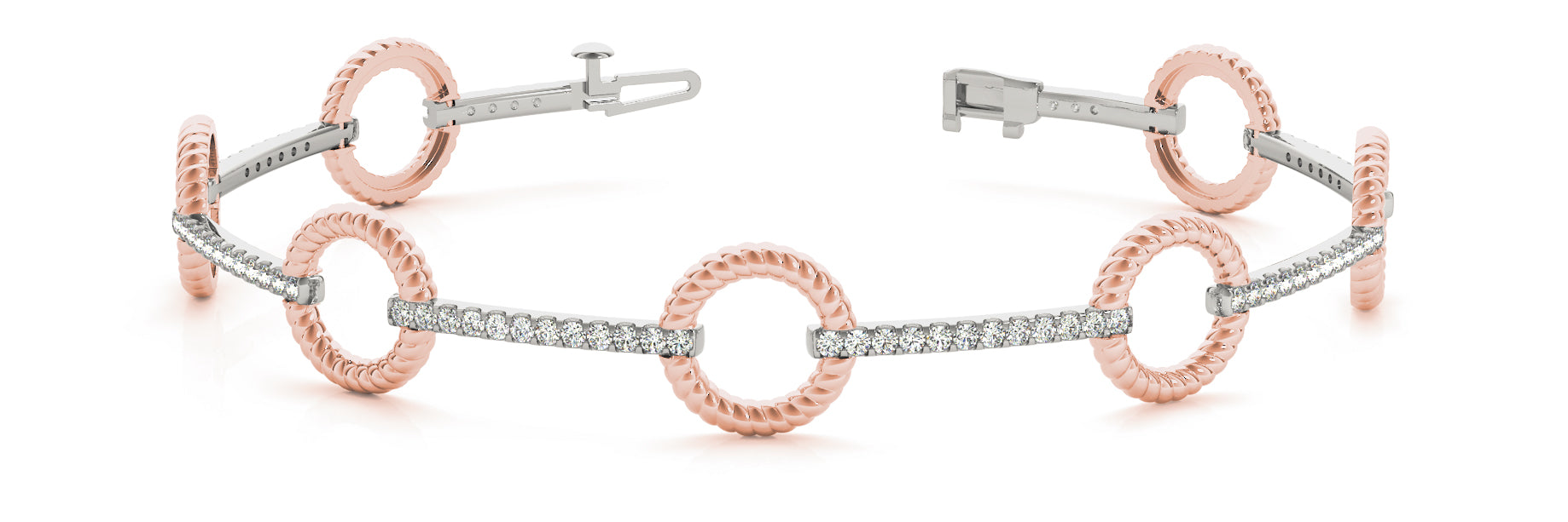 Shapes Diamond Bracelet · 0.92 ct tw