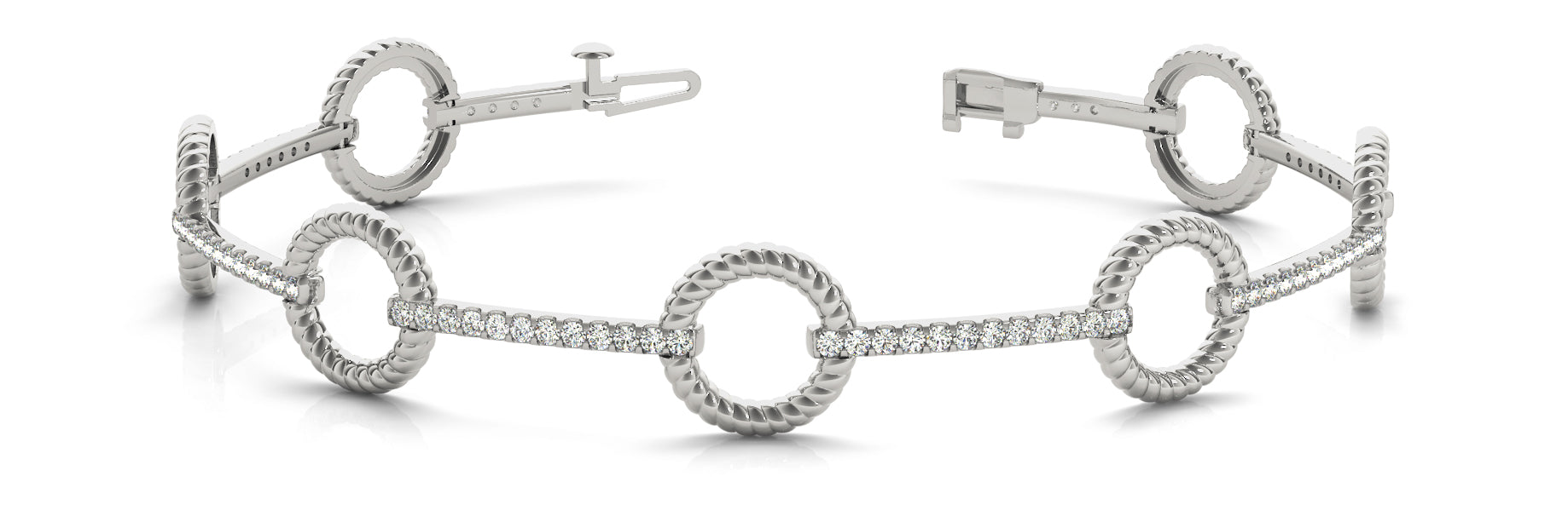 Shapes Diamond Bracelet · 0.92 ct tw