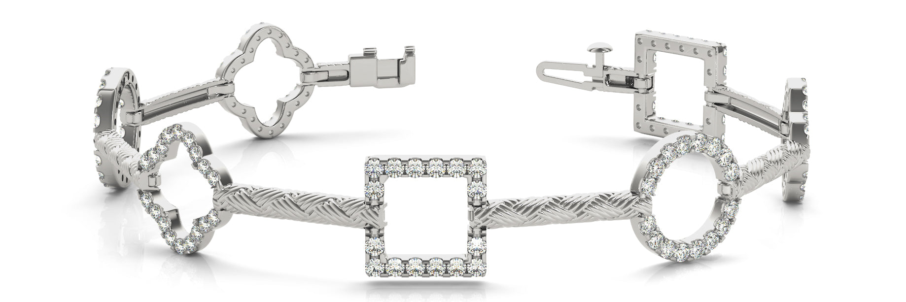 Shapes Diamond Bracelet · 1.18 ct tw