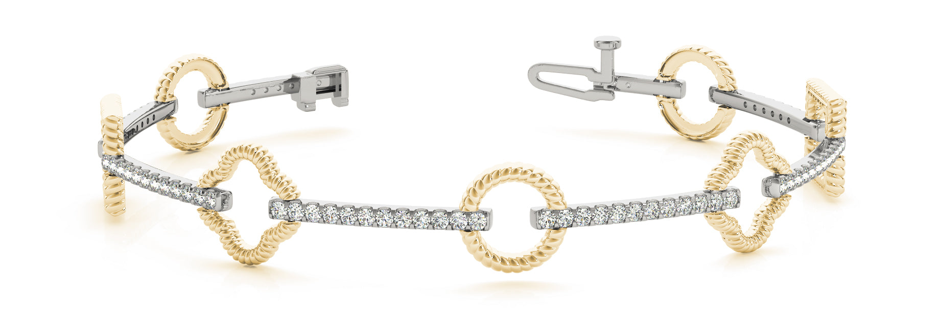 Shapes Diamond Bracelet · 0.92 ct tw