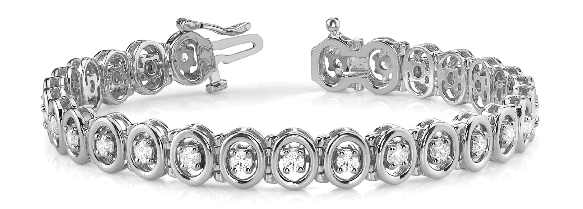 In-Line Prong Set Diamond Bracelet · 2.60 ct tw