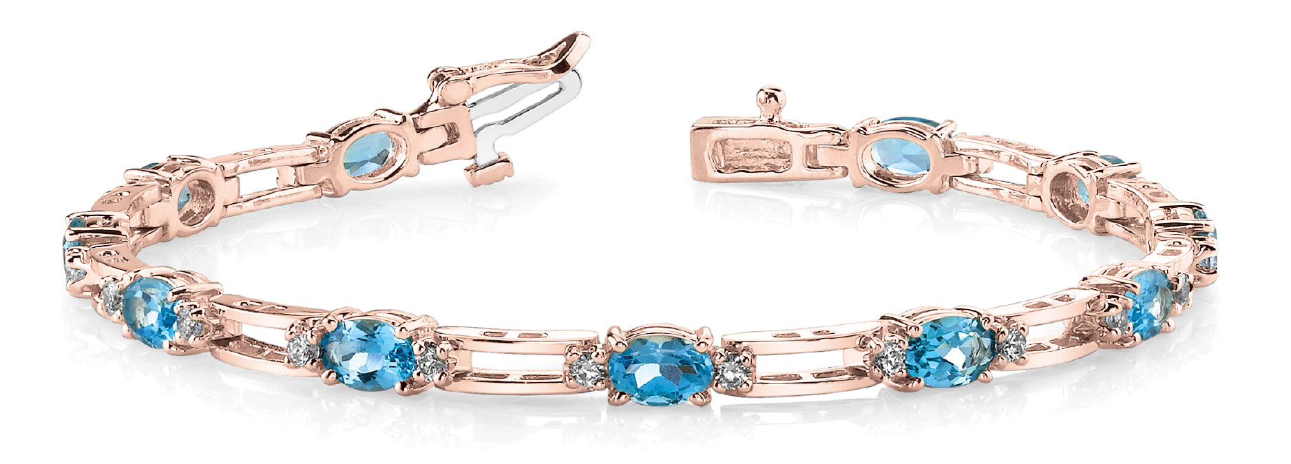 Oval Stone Gemstone Bracelet · 0.66 ct tw