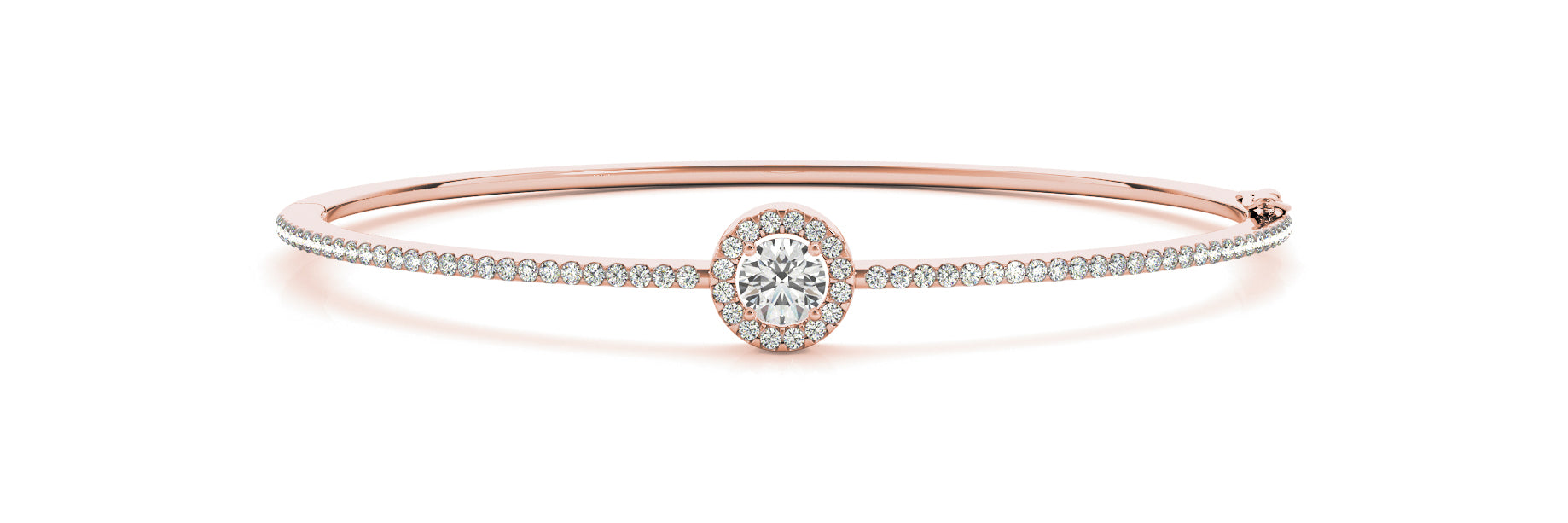 Round Bangle Fashion Diamond Bracelet · 1.18 ct tw