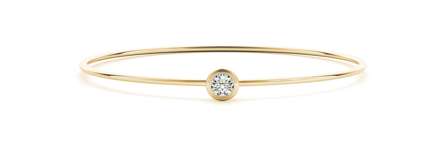 Round Bangle Traditional Diamond Bracelet · 0.35 ct tw