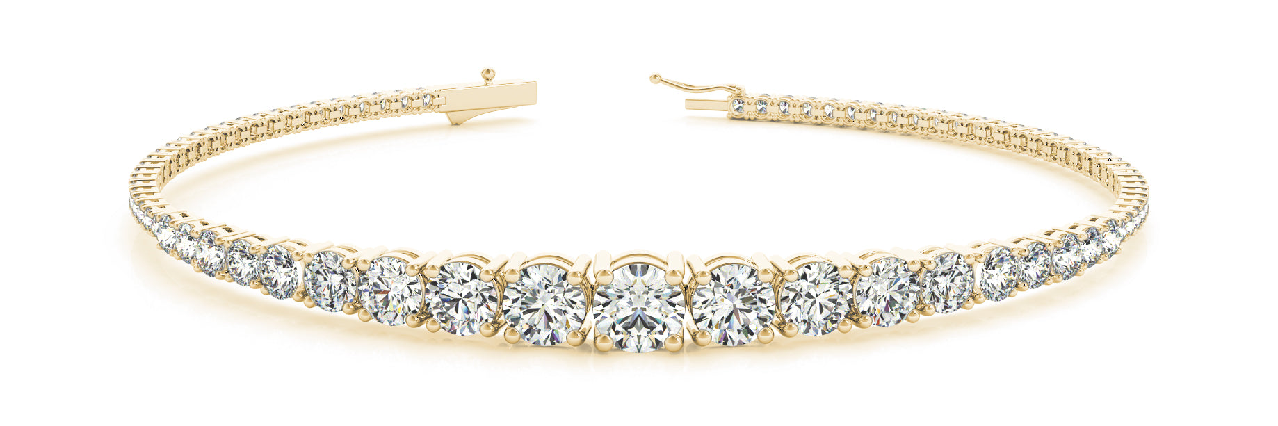 In-Line Prong Set Diamond Bracelet · 2.79 ct tw