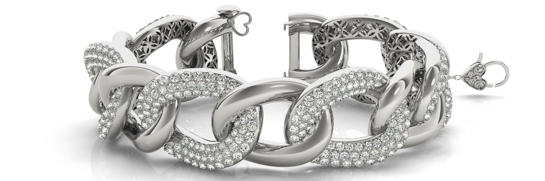 Italian Made Diamond Bracelet · 11.52 ct tw