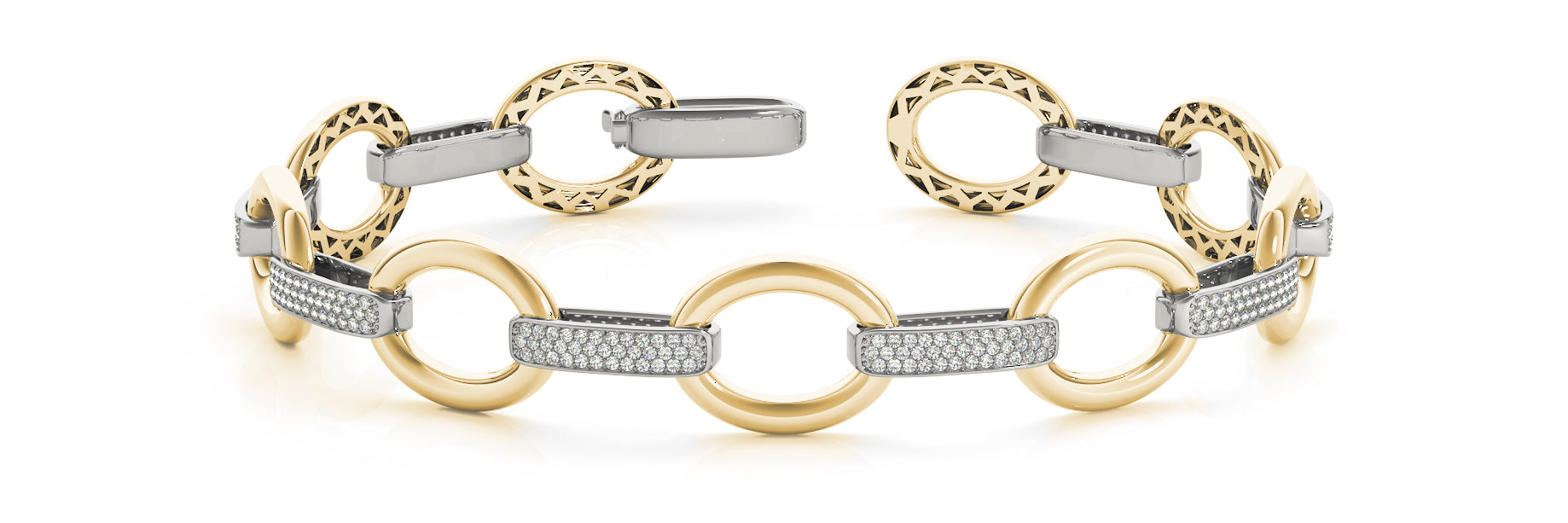 Italian Made Diamond Bracelet · 2.22 ct tw