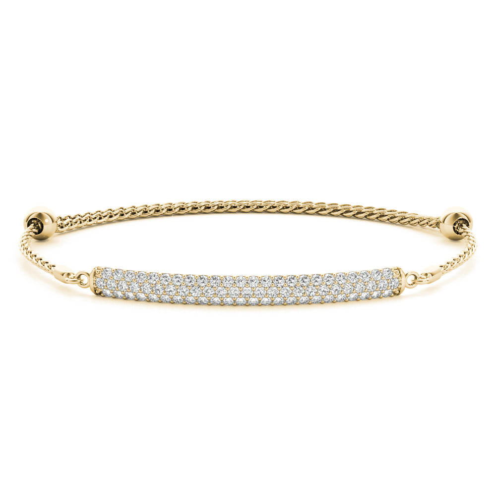 3 Row Diamond Bracelet · 0.73 ct tw