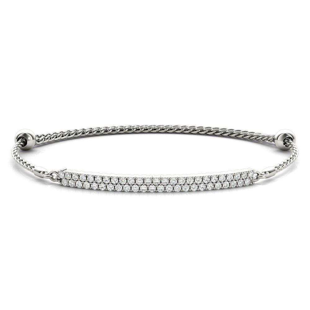 Double Row Diamond Bracelet · 0.49 ct tw